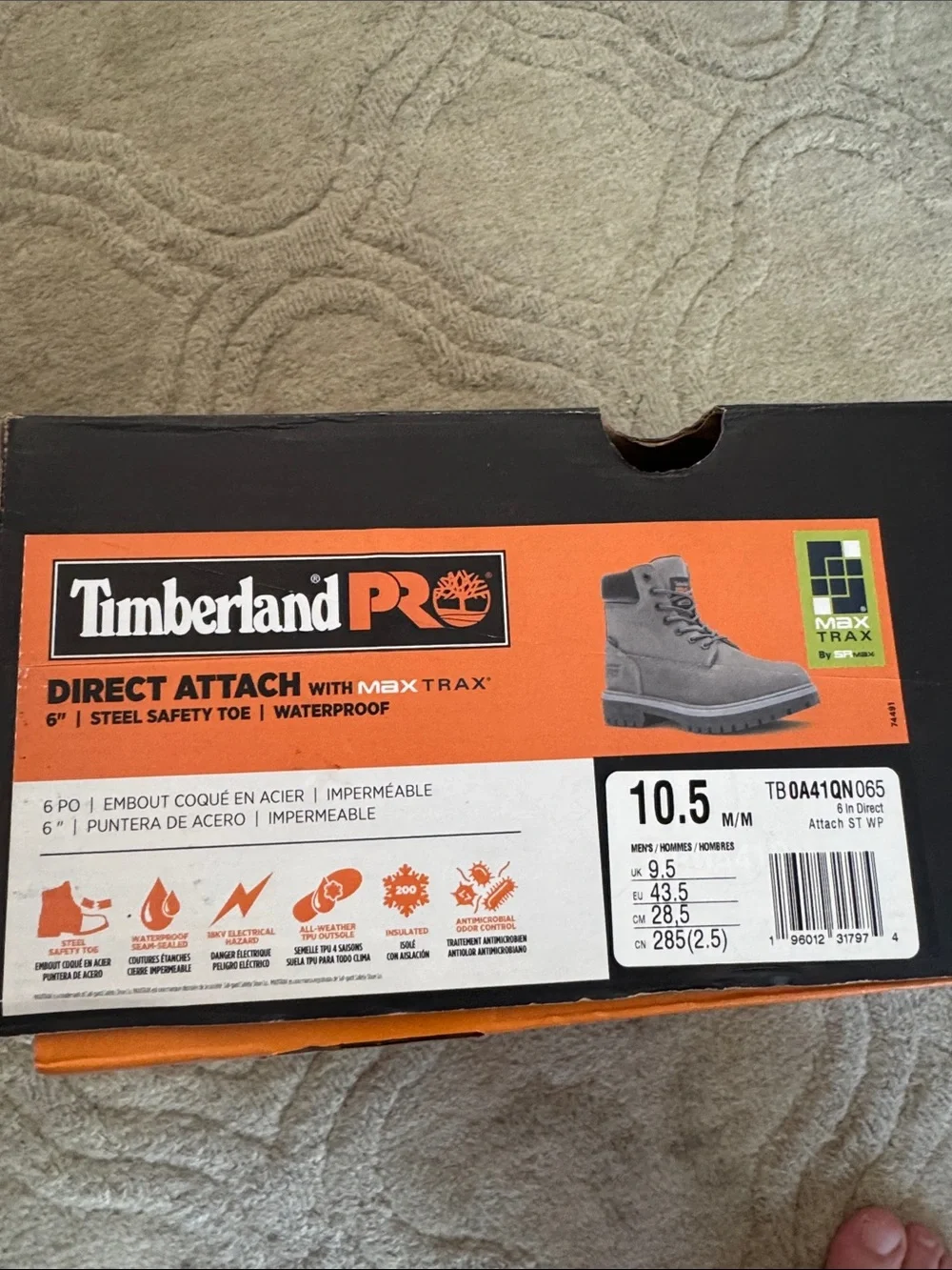 Timberland PRO durable leather